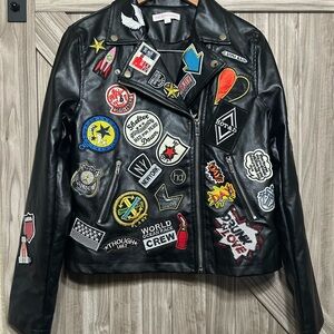 Women’s Faux Leather Jacket